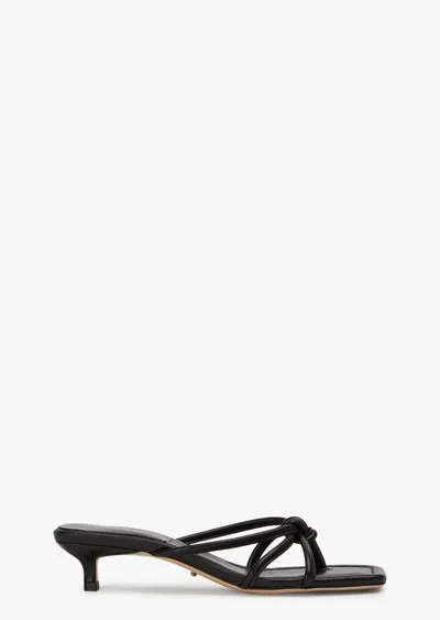 Tony Bianco Tuscany Black Nappa Heels