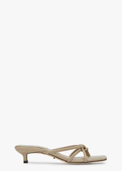 Tony Bianco Tuscany Mule In Stone Nappa