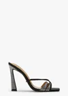 Tony Bianco Vanquish Mule In Black Satin