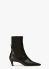 Tony Bianco Verona Black Como Ankle Boots In Black Como