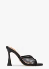 Tony Bianco Vertigo Black Mesh In Black