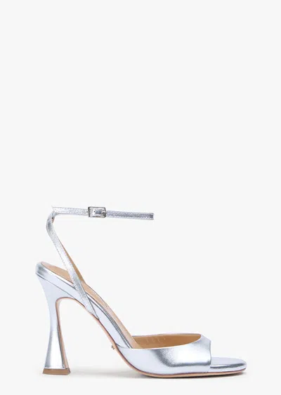 Tony Bianco Violet Silver Nappa Metallic