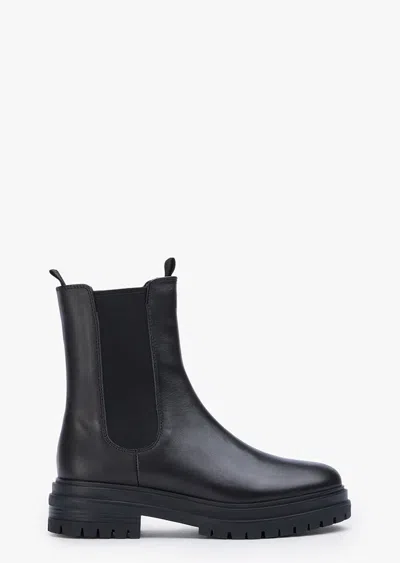 Tony Bianco Wolfe Black Como