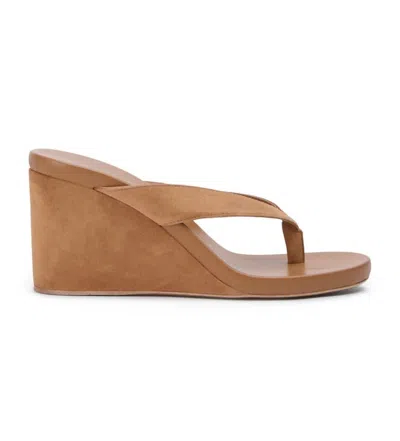 Tony Bianco Avanti Flip-flop Wedge Sandals In Neutral