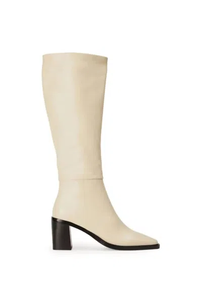 Tony Bianco Women's Darby Boot In Ecru Vernice