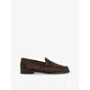 Tony Bianco Womens  Zoe Suede Loafers In Espresso Suede