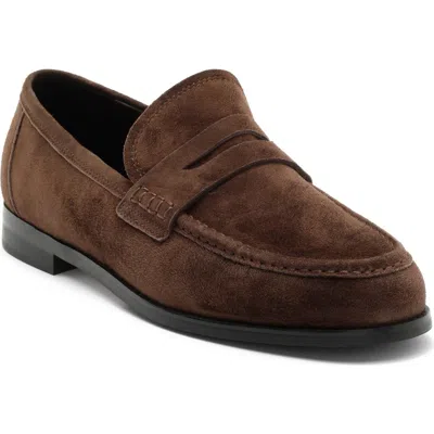 Tony Bianco Zac Penny Loafer In Brown