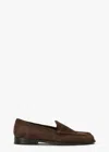 Tony Bianco Zoe Espresso Suede Flats In Espresso Suede