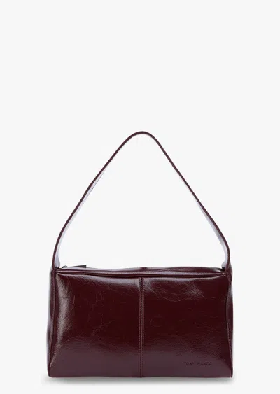 Tony Bianco Zoey Burgundy Crinkle