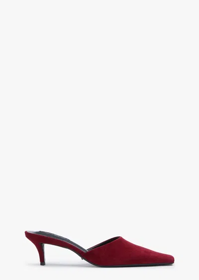 Tony Bianco Zubi Bordeaux Suede