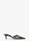 Tony Bianco Zubi Ecru Snake In Ecru Snake