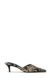 Tony Bianco Zubi Ecru Snake In Ecru Snake