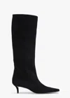 Tony Bianco Zuri Black Suede In Black Suede