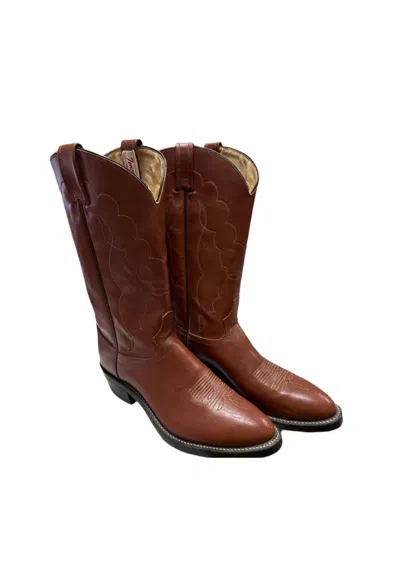 Tony Lama Men's Cowboy Boot In Brown