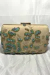 Tony Ward Beaded Clutch In Multi