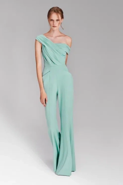 Tony Ward Draping Bust Jumpsuit In Multi