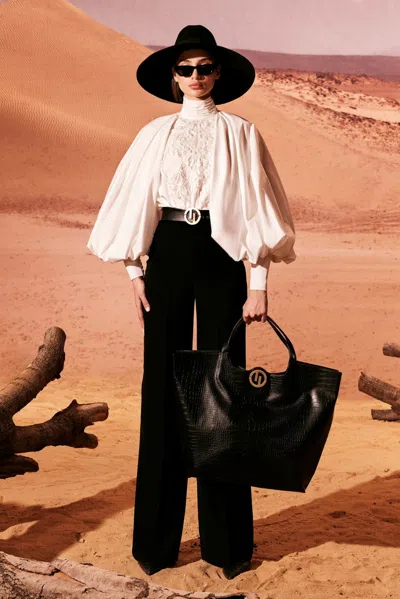 Tony Ward Poplin Shirt With Trousers In Multi