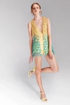 Tony Ward Sleeveless Short Jumpsuit In Multi