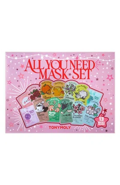 Tonymoly All You Need 13-piece Sheet Mask Set In No Color