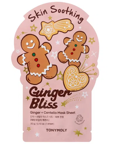 Tonymoly Ginger Bliss Sheet Mask, 0.7 Oz. In Transparent