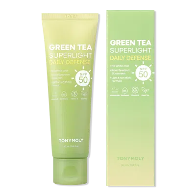 Tonymoly Green Tea Superlight Daily Defense Sun Screen Spf 50