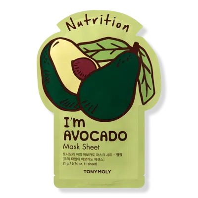 Tonymoly I Am Sheet Mask - Avocado