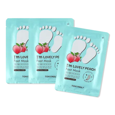 Tonymoly I'm Lovely Peach Hydrating Foot Mask