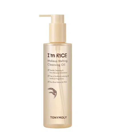 Tonymoly I'm Rice Makeup Melting Cleansing Oil, 7.27 Oz. In Transparent