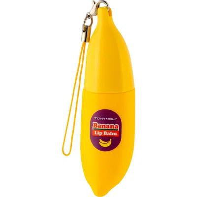Tonymoly Magic Food Dalcom Banana Lip Balm In Transparent