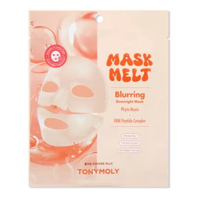 Tonymoly Mask Melt Blurring Hydrogel Overnight Mask - 1 Ct