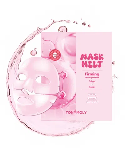 Tonymoly Mask Melt Firming Overnight Hydrogel Mask, 1.30 Oz. In Transparent