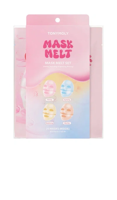Tonymoly Mask Melt Firming Overnight Hydrogel Mask 4pc. In Beauty: Na