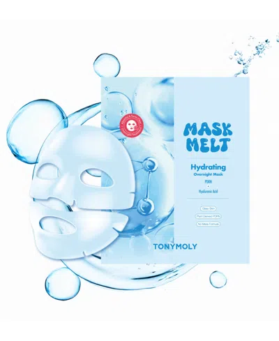 Tonymoly Mask Melt Hydrating Overnight Hydrogel Mask, 1.30 Oz. In Transparent
