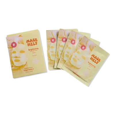 Tonymoly Mask Melt Vitamin C + Rice Overnight Hydrogel Mask - 4 Ct