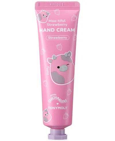 Tonymoly Patty Moo-tiful Strawberry Hand Cream In Transparent