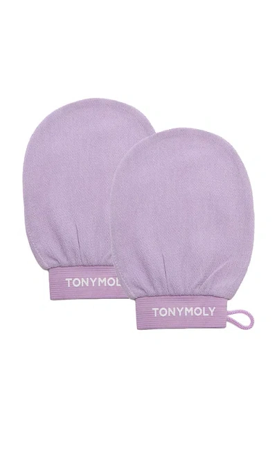 Tonymoly Plum Bum K-spa Body Exfoliating Glove In Beauty: Na