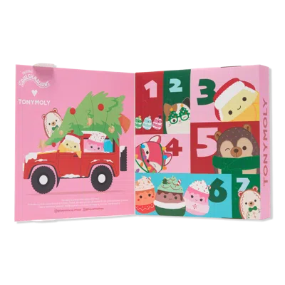 Tonymoly Squishmallows 7 Day Holiday Advent Calendar