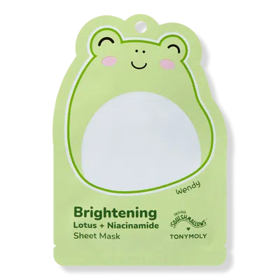 Tonymoly Squishmallows Hydrating Printed Essence Facial Sheet Masks - Wendy Brightening