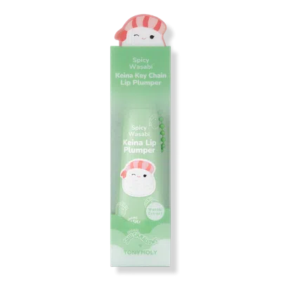 Tonymoly Squishmallows Keina Spicy Wasabi Key Chain Lip Plumper