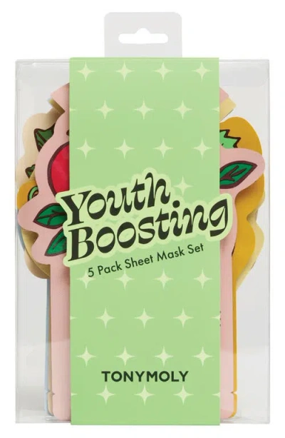 Tonymoly Youth Boosting Set Of 5 Sheet Mask Set In Multi