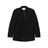 Tonywack Double-breasted Jacket In Black