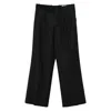 Tonywack Pleated Tailored Trousers In Black