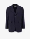 Tonywack Navy Oversized Blazer In Blue