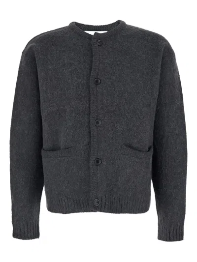 TONYWACK BUTTON-FASTENING CARDIGAN