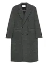 Tonywack Coat  In Gray