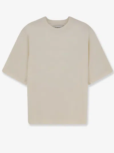 Tonywack Cotton Blend T-shirt In Beige