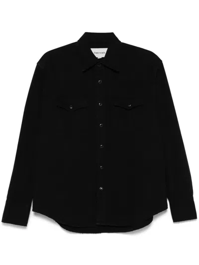 Tonywack Cotton Shirt In Black