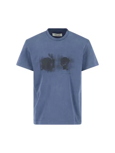 Tonywack Cotton T-shirt In Blue