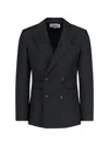 Tonywack Tailored Wool Blend Blazer In Black
