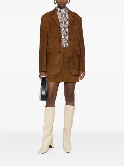 Tonywack Jackets Women In Brown